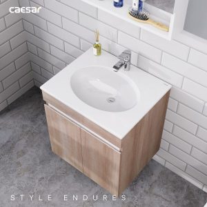 Ảnh công trình thực tế Tủ lavabo Caesar cabinet EH15024AW7V