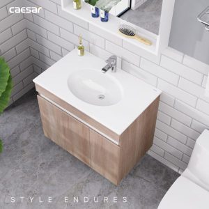 Ảnh công trình thực tế Tủ lavabo Caesar cabinet EH15026AW7V