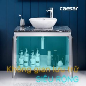 Ảnh công trình thực tế Tủ lavabo Caesar cabinet EH48002ADV