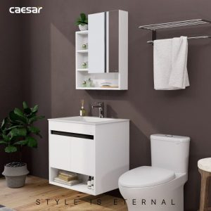 Ảnh công trình thực tế Tủ lavabo Caesar cabinet EHO5030ASV