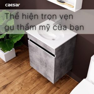 Ảnh công trình thực tế Tủ lavabo Caesar EH05022ASV