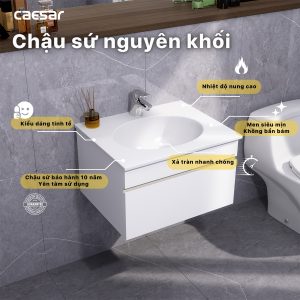 Ảnh công trình thực tế Tủ lavabo Caesar EH05024DDV
