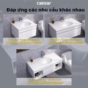 Ảnh công trình thực tế Tủ lavabo Caesar EH05024DDV