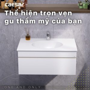 Ảnh công trình thực tế Tủ lavabo Caesar EH05026DDV