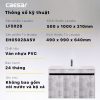 Tủ lavabo Caesar EH05028ASV - ảnh 5