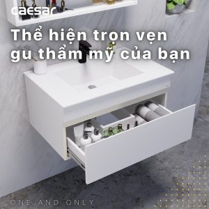 Ảnh công trình thực tế Tủ lavabo Caesar EH05032DDV