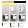 Tủ lavabo Caesar EH05255ATGV - ảnh 6