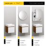 Tủ lavabo Caesar EH05255AWV - ảnh 6