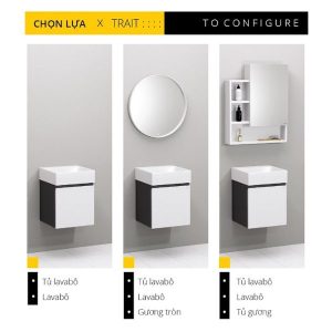 Ảnh công trình thực tế Tủ lavabo Caesar EH05257ATGV