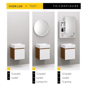 Ảnh công trình thực tế Tủ lavabo Caesar EH05257AWV