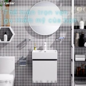 Ảnh công trình thực tế Tủ lavabo Caesar EH05261ATGV