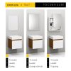 Tủ lavabo Caesar EH05263AWV - ảnh 6
