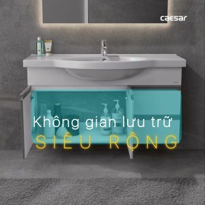 Ảnh công trình thực tế Tủ lavabo Caesar EH05324AV