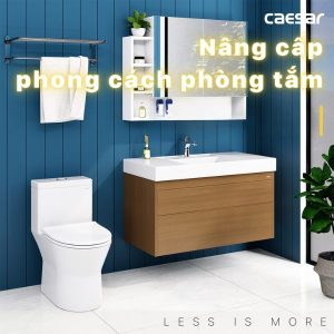 Ảnh công trình thực tế Tủ lavabo Caesar EH05386DWV