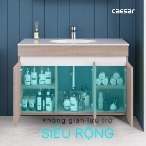 Ảnh công trình thực tế Tủ lavabo Caesar EH15028AW7V