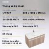 Tủ lavabo Caesar EH15028AW7V - ảnh 5