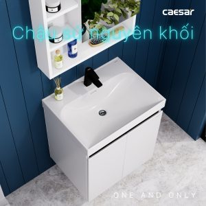 Ảnh công trình thực tế Tủ lavabo Caesar LF5356/EH15356AV 60cm màu trắng