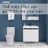 Tủ lavabo Caesar LF5357/EH15357CLV 70cm màu trắng hộc trái - ảnh 4