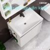 Tủ lavabo Caesar LF5357/EH15357CLV 70cm màu trắng hộc trái - ảnh 5
