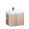Tủ lavabo Caesar LF5357/EH15357CLW7V 70cm màu vân gỗ hộc trái