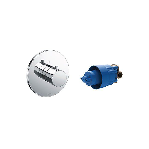 Van Điều Chỉnh Nhiệt Độ TOTO TBV01103B/TBN01102BB 2 Đường Nước