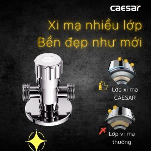 Ảnh công trình thực tế Van khóa chữ T Caesar BF428