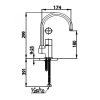 Vòi bếp COTTO CT2064 Nóng Lạnh, Có Điều Chỉnh Nhiệt Độ - ảnh 2