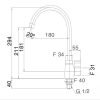 Vòi bếp lạnh INAX SFV-21 - ảnh 2
