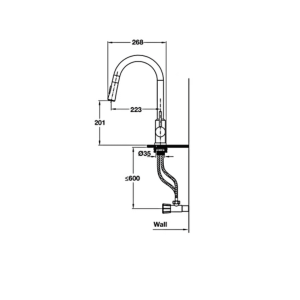 Ảnh công trình thực tế VÒI BẾP NÓNG LẠNH HAFELE CẢM ỨNG 570.58.631