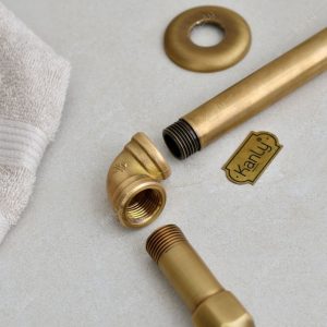 Ảnh công trình thực tế Vòi chậu thân cao nóng lạnh bằng đồng Kanly GCT01HM