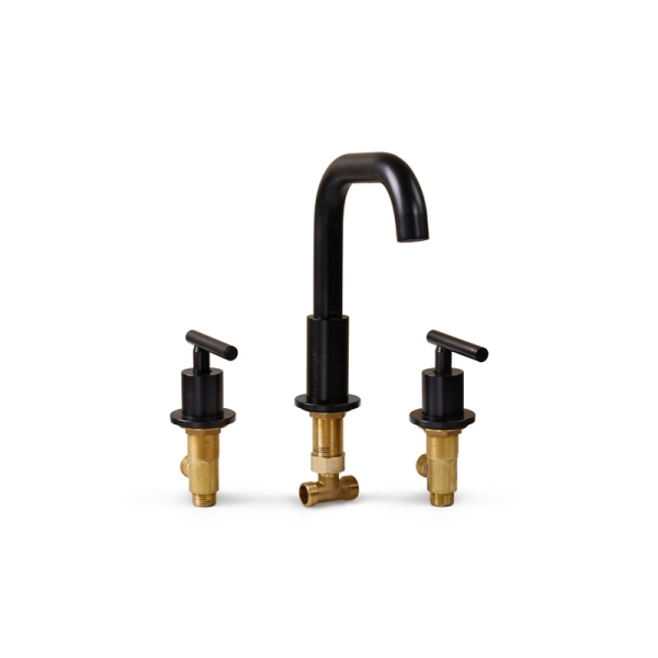 Vòi Lavabo 3 Lỗ Kanly GCB05B Nóng Lạnh