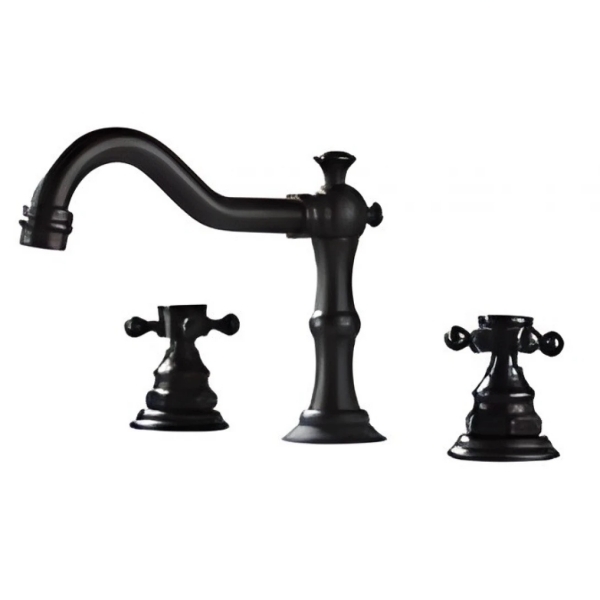 Vòi Lavabo 3 Lỗ Kanly GCB07B Nóng Lạnh