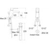 Vòi Lavabo American Standard Acacia E WF-0401 Nóng Lạnh - ảnh 2