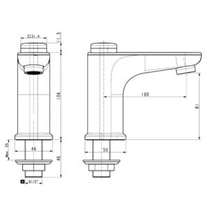 Ảnh công trình thực tế Vòi Lavabo American Standard Gala WF-T823 Nước Lạnh