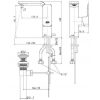 Vòi Lavabo American Standard WF-1305CS Nóng Lạnh Màu Vàng Acacia Evolution - ảnh 2