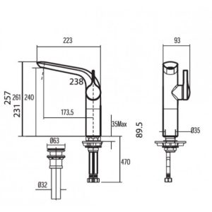 Ảnh công trình thực tế Vòi Lavabo American Standard WF-6802 IDS Nóng Lạnh