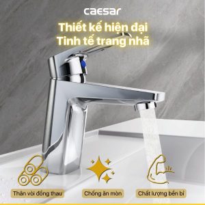 Ảnh công trình thực tế Vòi lavabo Caesar lạnh B119C