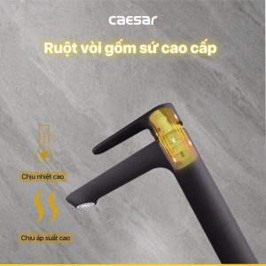 Ảnh công trình thực tế Vòi lavabo Caesar lạnh cao B061CBU