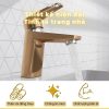 Vòi lavabo Caesar nóng lạnh B390CGU - ảnh 3