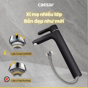 Ảnh công trình thực tế Vòi lavabo Caesar nóng lạnh B571CBU
