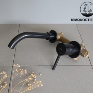Ảnh công trình thực tế Vòi Lavabo Kanly GCT04B Nóng Lạnh Gắn Âm Tường