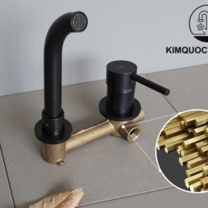 Ảnh công trình thực tế Vòi Lavabo Kanly GCT04B Nóng Lạnh Gắn Âm Tường