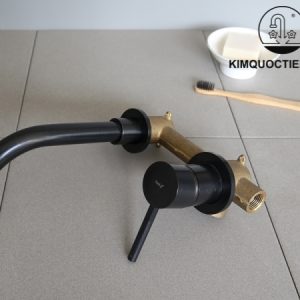 Ảnh công trình thực tế Vòi Lavabo Kanly GCT04B Nóng Lạnh Gắn Âm Tường