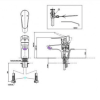 Vòi Lavabo INAX LFV-1002S Nóng Lạnh - ảnh 2