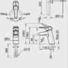 Vòi Lavabo INAX LFV-6012S Nóng Lạnh - ảnh 2