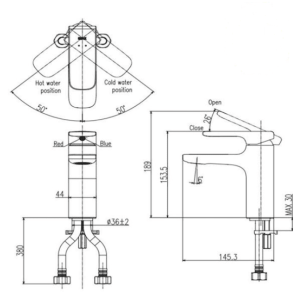 Ảnh công trình thực tế Vòi Lavabo INAX LFV-632S Nóng Lạnh