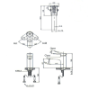 Vòi Lavabo INAX LFV-652S Nóng Lạnh - ảnh 2
