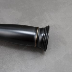Ảnh công trình thực tế Vòi Lavabo Kanly Cổ Cao GCA14B Bằng Đồng Cổ Điển Màu Đen