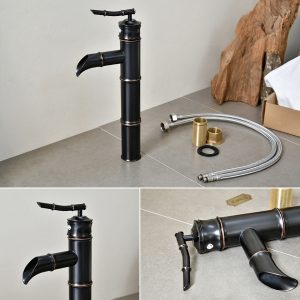 Ảnh công trình thực tế Vòi Lavabo Kanly GCA02B Nóng Lạnh