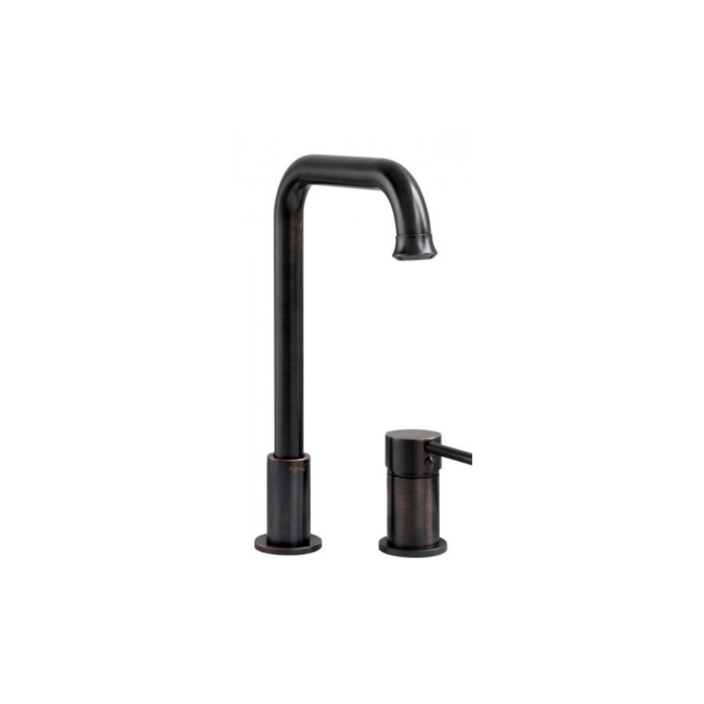 Vòi Lavabo Kanly GCC41B Nóng Lạnh Bằng Đồng Màu Đen